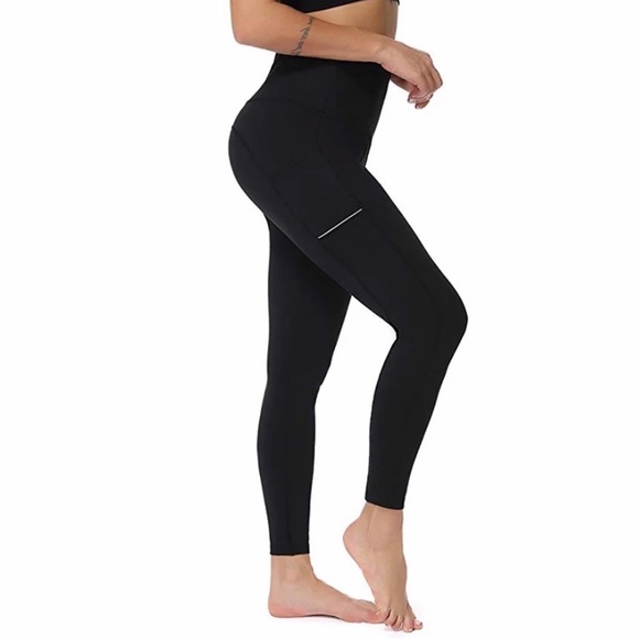High Waisted Tummy Control Workout Yoga Leggings - Picture 7 of 7